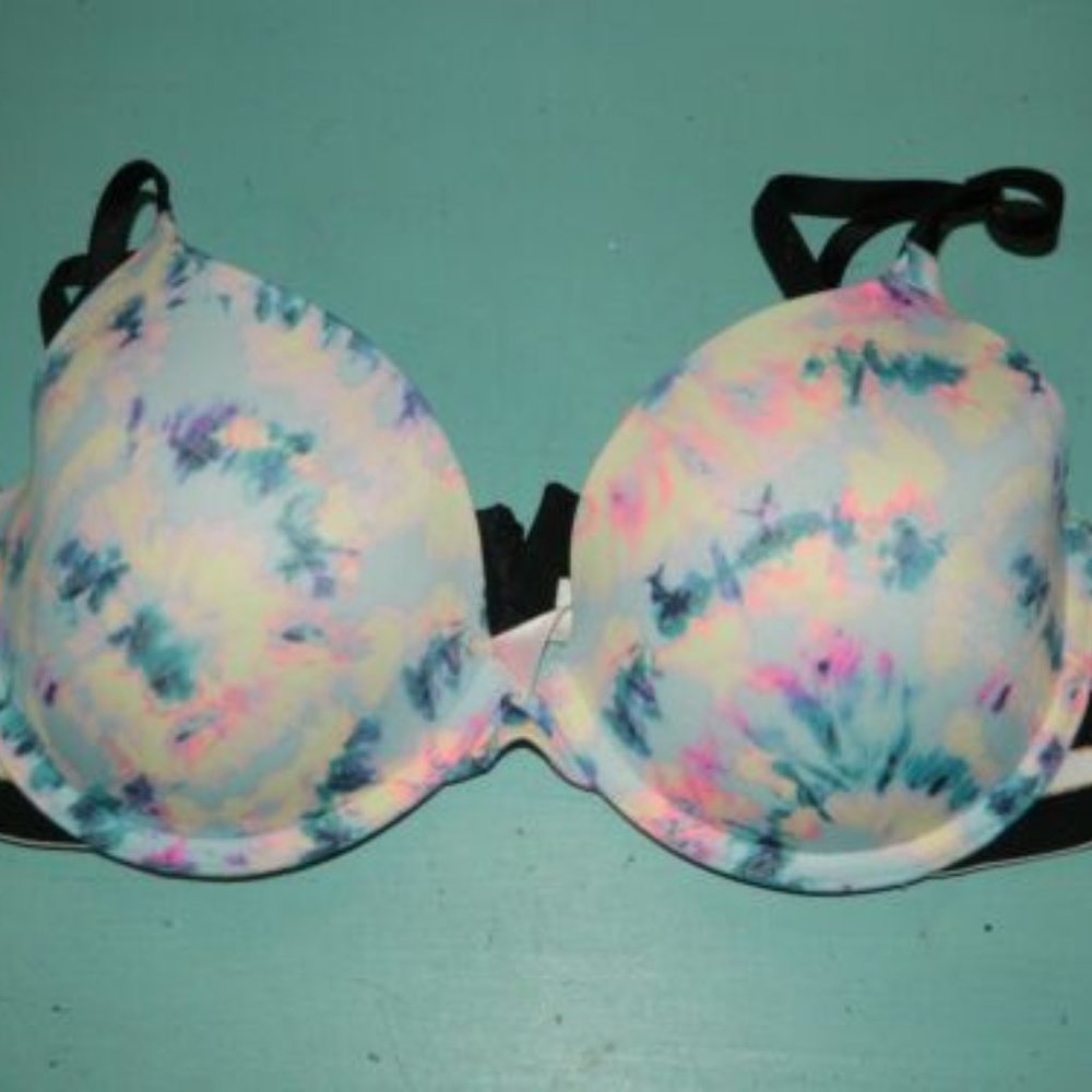 Victoria's Secret PINK Push U Bra Wire - Band Strap 32D (GG-38)